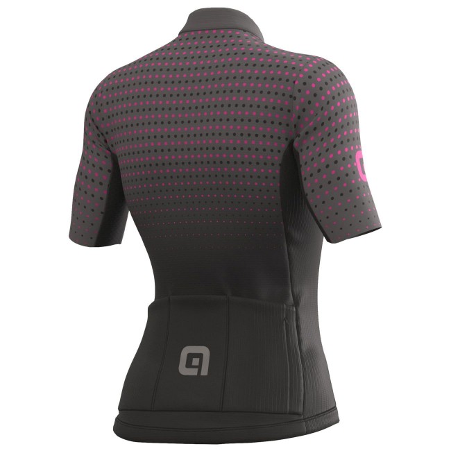 ALE BULLET LADY Radtrikot Damen kurzarm schwarz/pink ALE BULLET LADY Radtrikot Damen kurzarm schwarz/pink