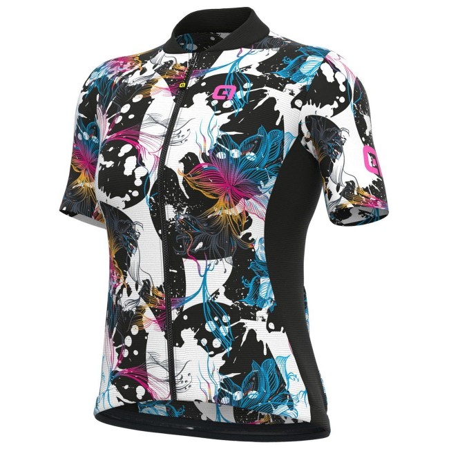 ALE CHIOS LADY Radtrikot Damen kurzarm weiß