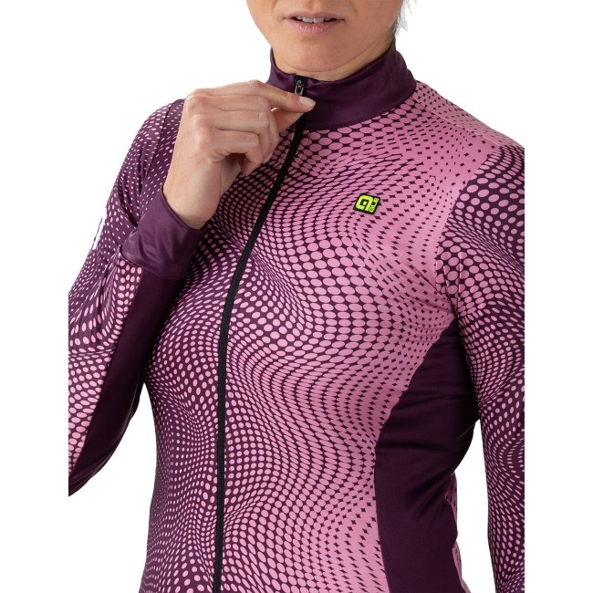 ALE CIRCUS LADY Radtrikot Damen langarm dunkel violett/rosa ALE CIRCUS LADY Radtrikot Damen langarm dunkel violett/rosa