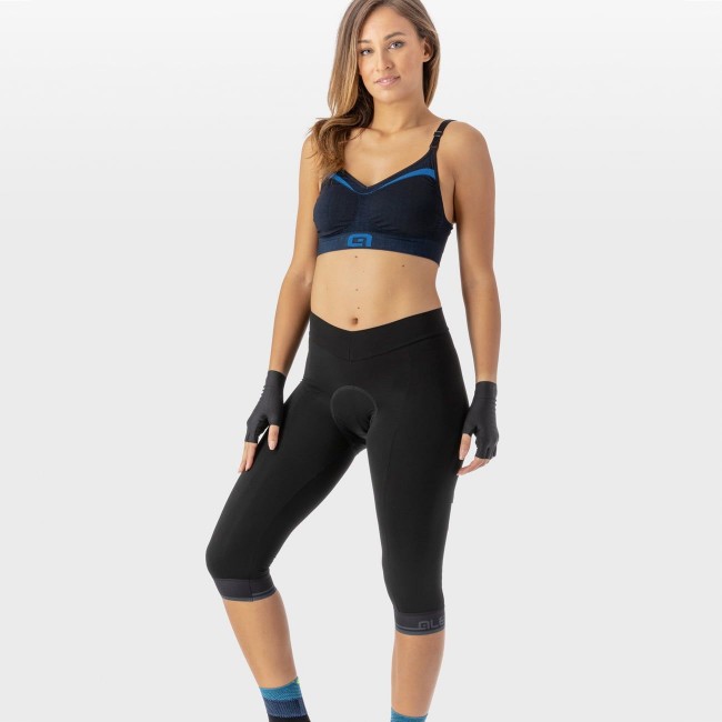 ALE CLASSICO Radhose Damen 3/4 schwarz ALE CLASSICO Radhose Damen 3/4 schwarz