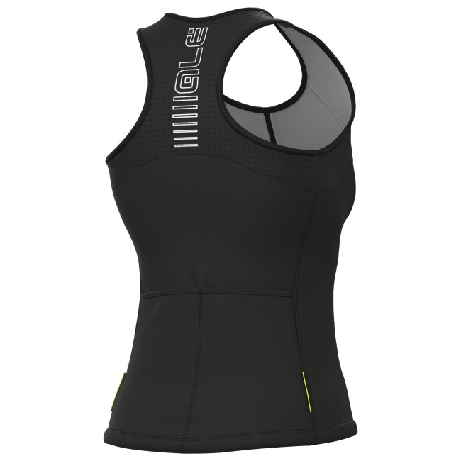 ALE COLOR BLOCK LADY TOP Radtrikot Damen ärmellos schwarz ALE COLOR BLOCK LADY TOP Radtrikot Damen ärmellos schwarz