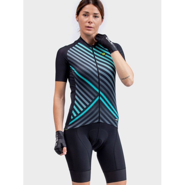 ALE FAST LADY Radtrikot Damen kurzarm schwarz ALE FAST LADY Radtrikot Damen kurzarm schwarz