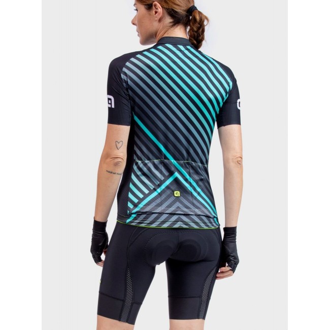 ALE FAST LADY Radtrikot Damen kurzarm schwarz ALE FAST LADY Radtrikot Damen kurzarm schwarz