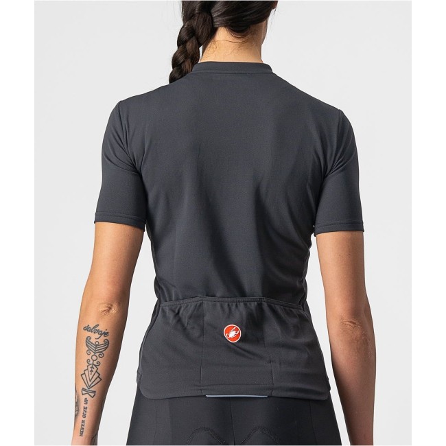 ANIMA 3-Radtrikot Damen kurzarm schwarz (light black/red) ANIMA 3-Radtrikot Damen kurzarm schwarz (light black/red)