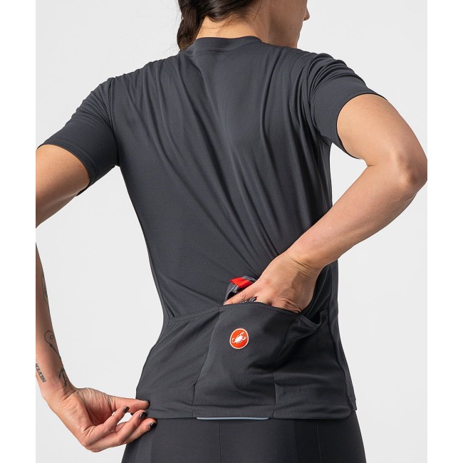 ANIMA 3-Radtrikot Damen kurzarm schwarz (light black/red) ANIMA 3-Radtrikot Damen kurzarm schwarz (light black/red)