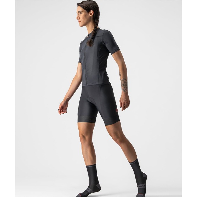 ANIMA 3-Radtrikot Damen kurzarm schwarz (light black/red) ANIMA 3-Radtrikot Damen kurzarm schwarz (light black/red)