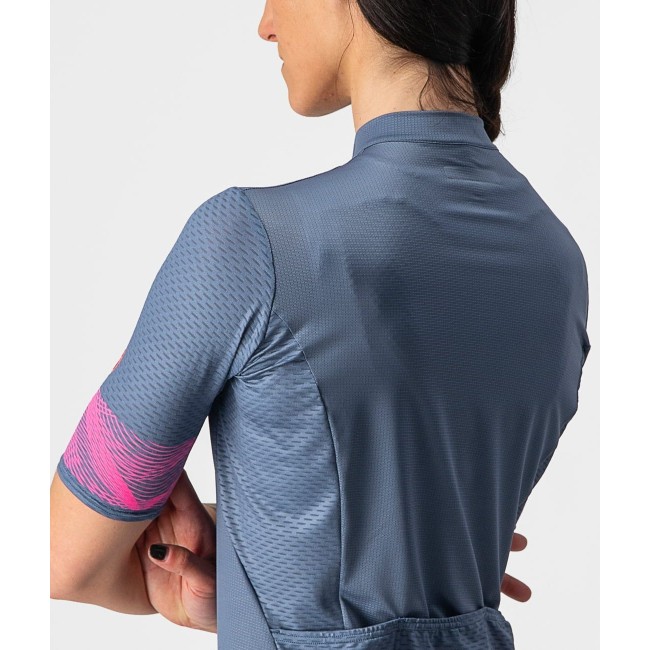 FENICE Radtrikot Damen kurzarm blau (light steel blue) FENICE Radtrikot Damen kurzarm blau (light steel blue)