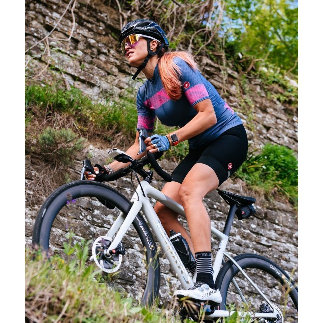 FENICE Radtrikot Damen kurzarm blau (light steel blue) FENICE Radtrikot Damen kurzarm blau (light steel blue)