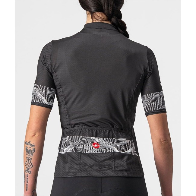 FENICE Radtrikot Damen kurzarm schwarz (light black) FENICE Radtrikot Damen kurzarm schwarz (light black)