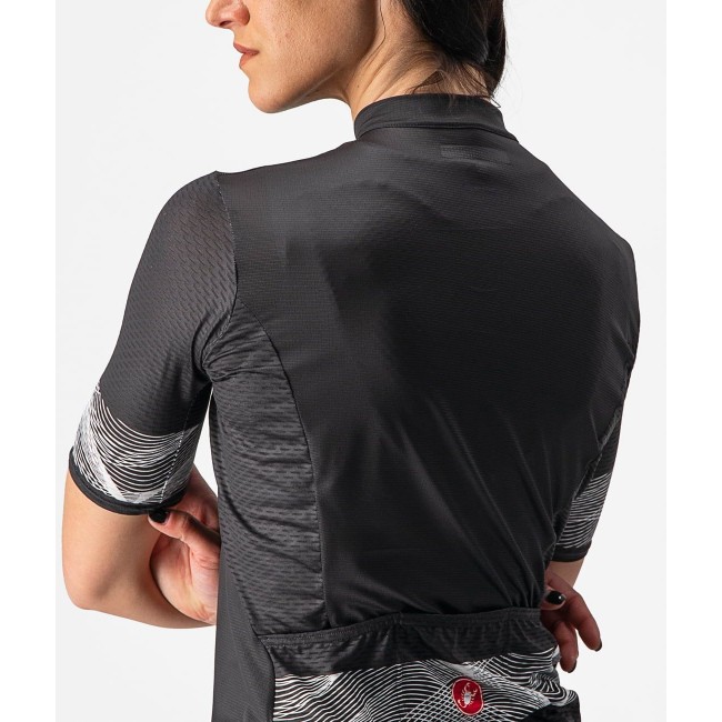 FENICE Radtrikot Damen kurzarm schwarz (light black) FENICE Radtrikot Damen kurzarm schwarz (light black)