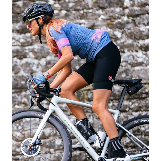 PRIMA-Damen Radhose kurz schwarz/grau (black/dark gray) PRIMA-Damen Radhose kurz schwarz/grau (black/dark gray)