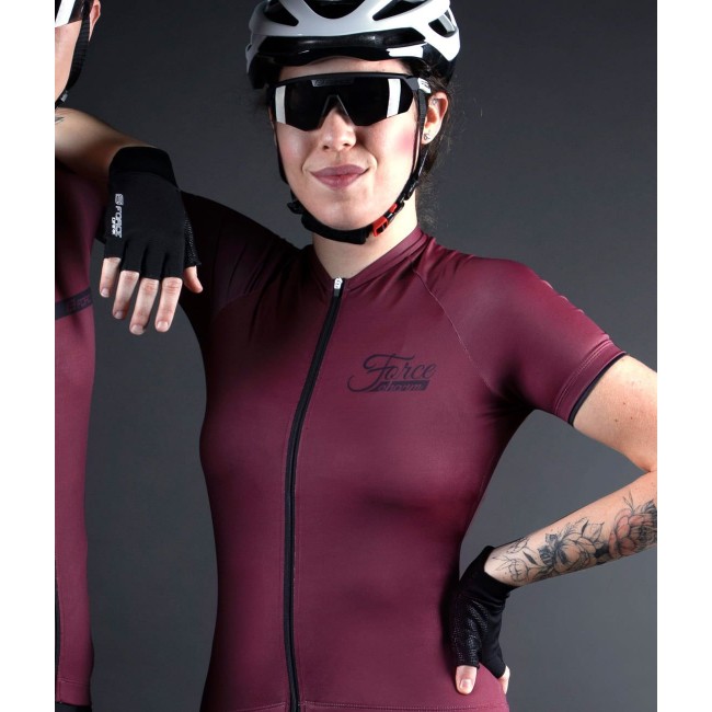 CHARM Radtrikot Damen kurzarm weinrot (90013438) CHARM Radtrikot Damen kurzarm weinrot (90013438)