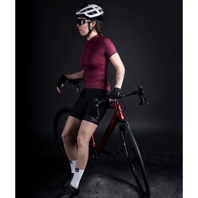 CHARM Radtrikot Damen kurzarm weinrot (90013438) CHARM Radtrikot Damen kurzarm weinrot (90013438)