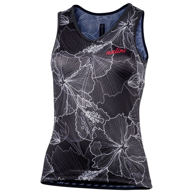 CALGARY 1988 Radtrikot Damen ärmellos schwarz (E21-4000)