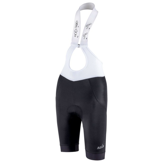 Lady Venture Bib Trägerhose Damen kurz schwarz (E21-4000)