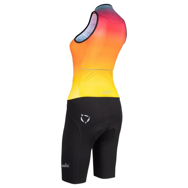 New Lady Ergo Zeitfahranzug Damen schwarz/mehrfarbig (E22-4000) New Lady Ergo Zeitfahranzug Damen schwarz/mehrfarbig (E22-4000)