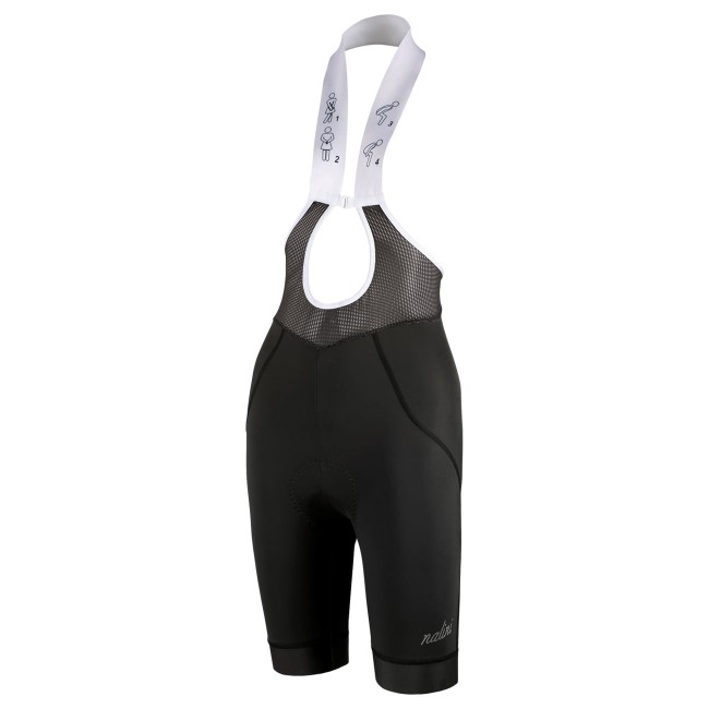 New Lady Venture Trägerhose Damen kurz schwarz (E22-4000)