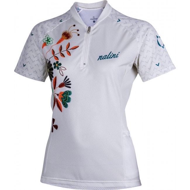 ROCKY 2.0 MTB Radtrikot Damen kurzarm weiß (E19-4001)