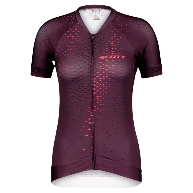 RC PRO Radtrikot Damen kurzarm dunkellila/pink (288705),dark purple/carmine pink