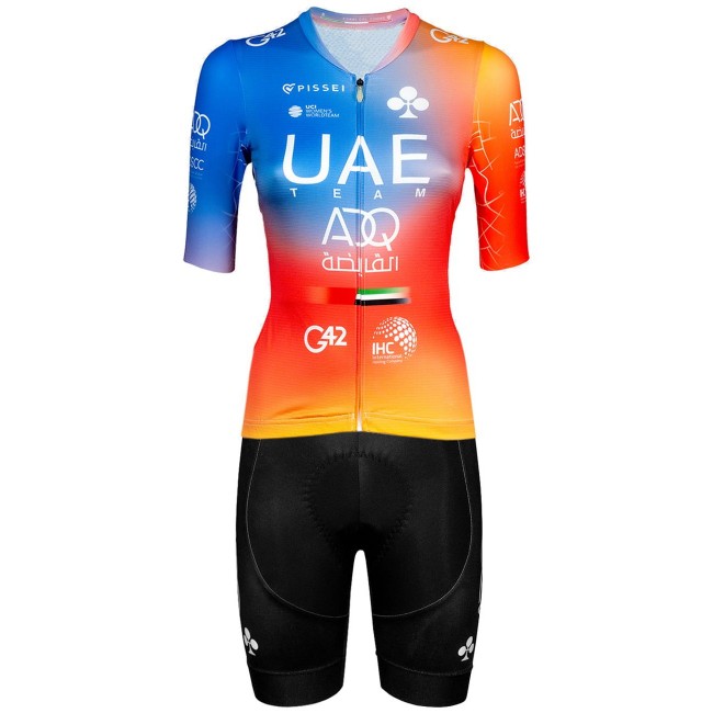 UAE TEAM ADQ 2023 Damen Radtrikot kurzarm-Radsport-Damen-Team UAE TEAM ADQ 2023 Damen Radtrikot kurzarm-Radsport-Damen-Team