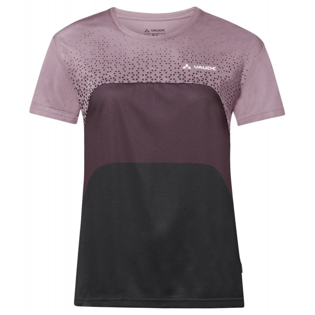 MOAB VI MTB Radtrikot Damen kurzarm schwarz/flieder (lilac dusk)