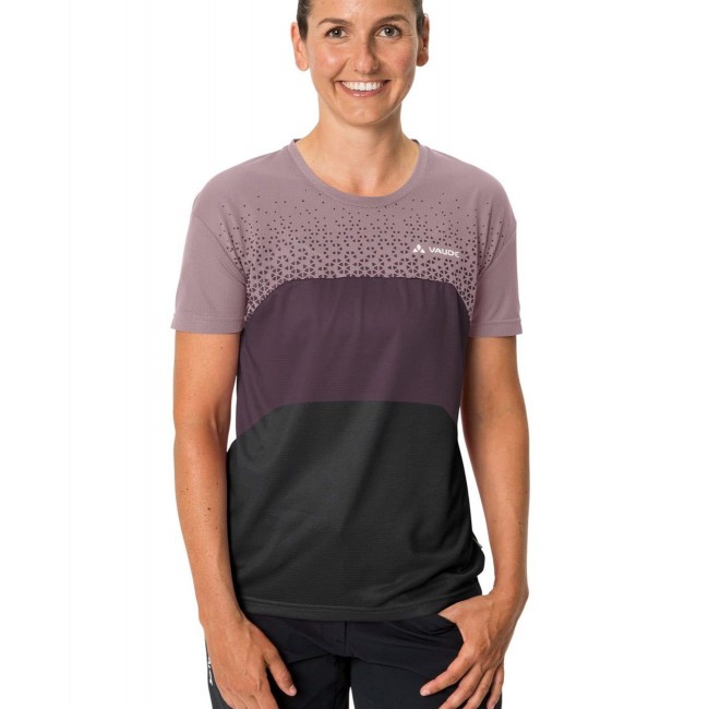 MOAB VI MTB Radtrikot Damen kurzarm schwarz/flieder (lilac dusk) MOAB VI MTB Radtrikot Damen kurzarm schwarz/flieder (lilac dusk)
