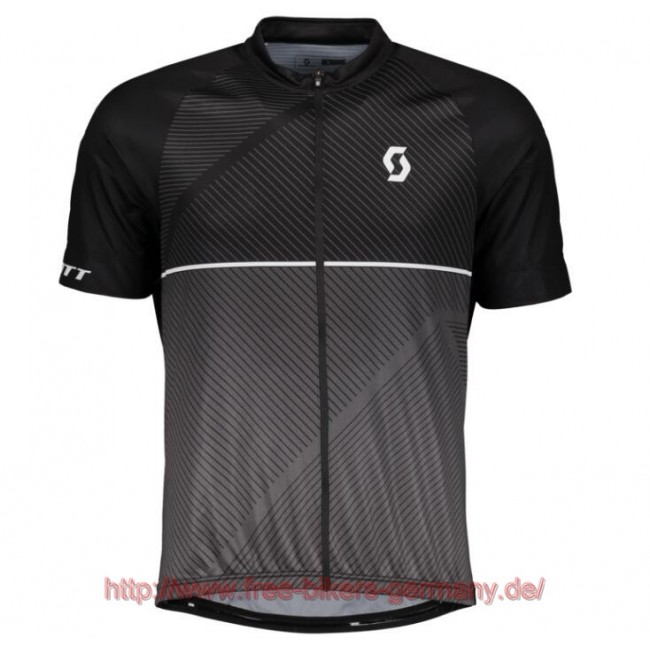 2018 Scott ENDURANCE schwarz Fahrradbekleidung Radtrikot Satz Kurzarm Radtrikot Kaufen