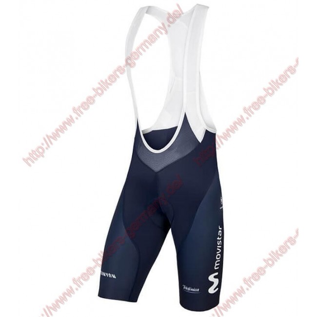 Radsport MOVISTAR TEAM 2018 Damen Trägerhosen Set Radtrikot Kaufen