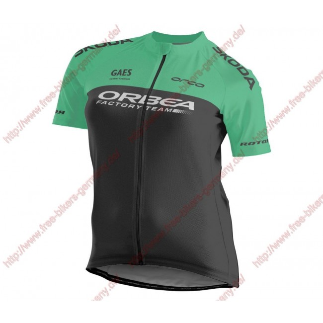 Radsport 2018 Orbea Factory Team Skoda Damen Trikot Kurzarm Radtrikot Kaufen