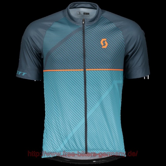 2018 Scott ENDURANCE nightfall blau Fahrradbekleidung Radtrikot Satz Kurzarm Radtrikot Kaufen