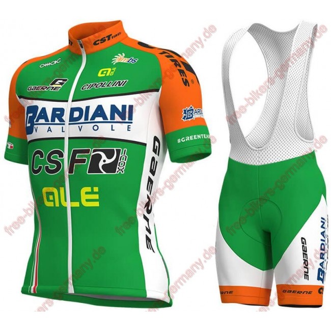 Radsport BARDIANI CSF 2018 Radbekleidung Satz Trikot Kurzarm+Trägerh Radtrikot Kaufen