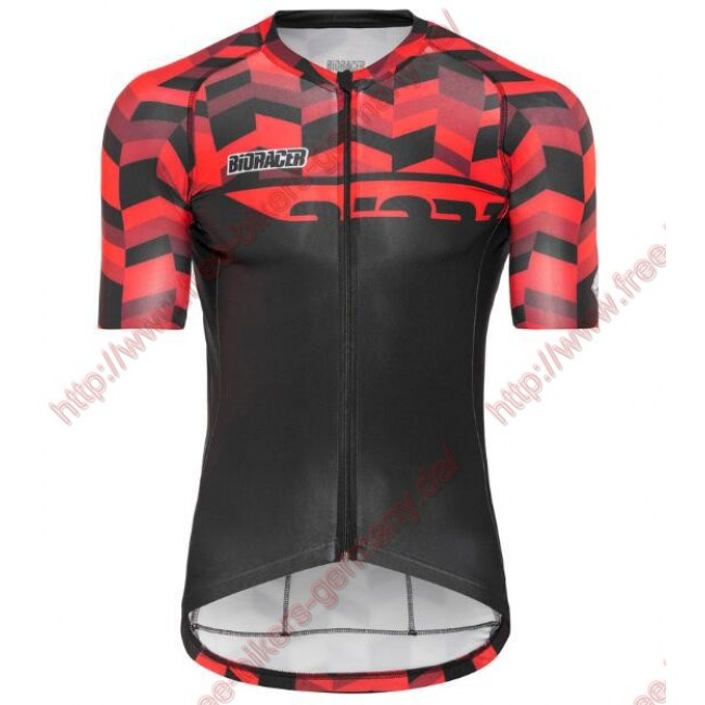 Radsport Bioracer Spitfire Fishbone Rot 2018 Trikot Kurzarm Radtrikot Kaufen