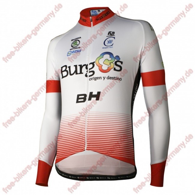 Radsport Burgos BH Pro Team 2018 Trikot Langarm Radtrikot Kaufen