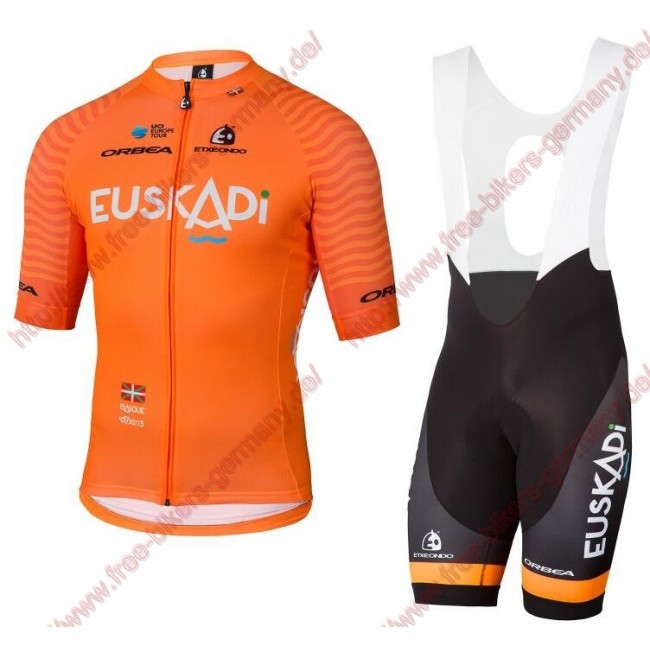 Radsport EUSKADI 2018 Radbekleidung Satz Trikot Kurzarm+Trägerh Radtrikot Kaufen
