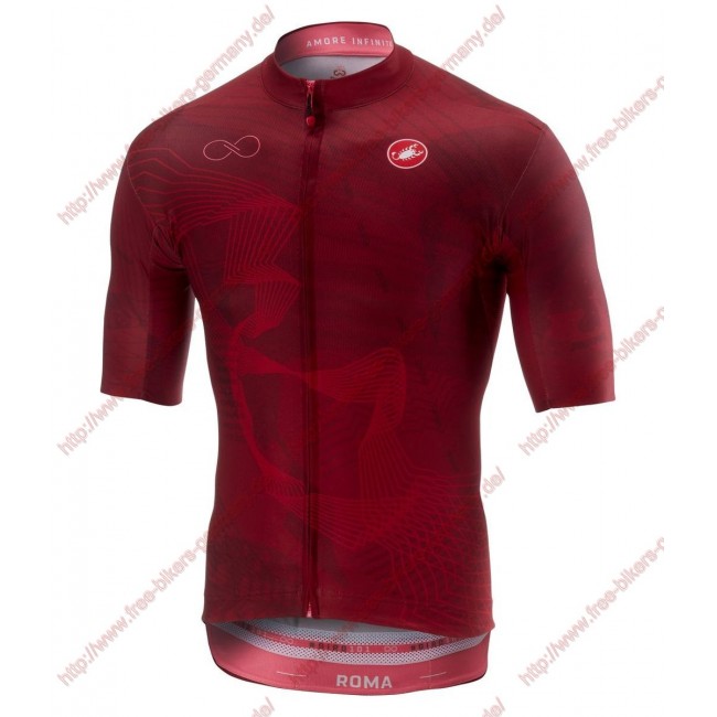 Radsport Giro d'Italia 2018 Roma Trikot Kurzarm Radtrikot Kaufen