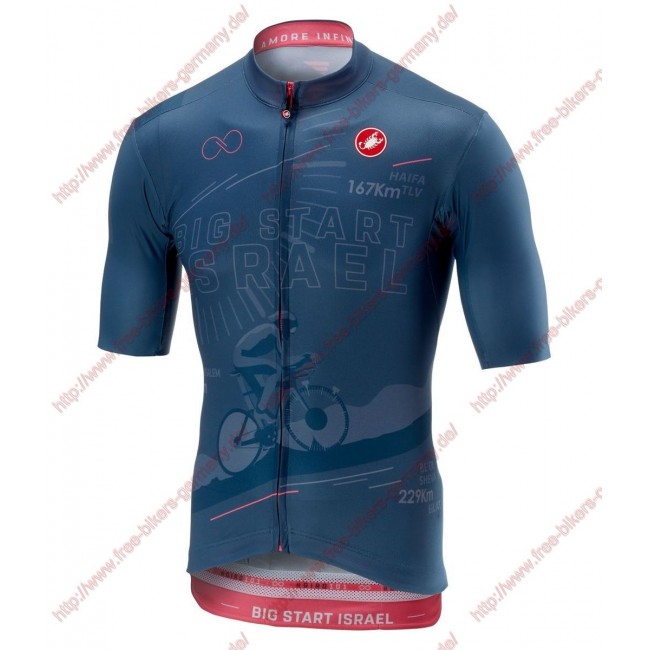 Radsport Giro d'Italia 2018 Israel Trikot Kurzarm Radtrikot Kaufen