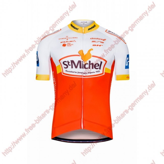 Radsport SAINT MICHEL AUBER 93 Trikot Kurzarm Radtrikot Kaufen