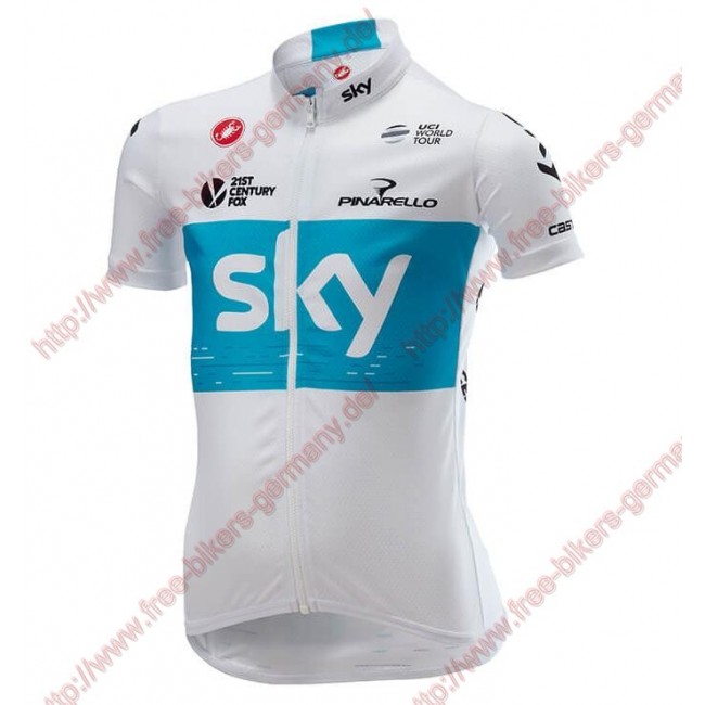 Radsport TEAM SKY 2018 Kinder Trikot Kurzarm Radtrikot Kaufen