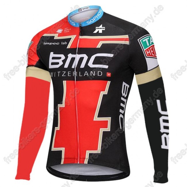 Profiteam 2018 BMC Team Trikot Langarm Radtrikot Kaufen