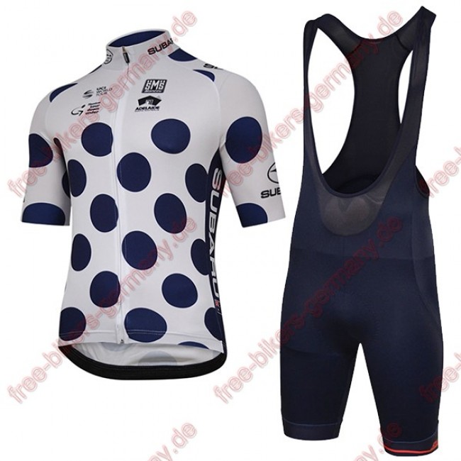 Profiteam 2018 TOUR DOWN UNDER Subaru POIS Radbekleidung Satz Trikot Kurzarm+Trägerh Radtrikot Kaufen