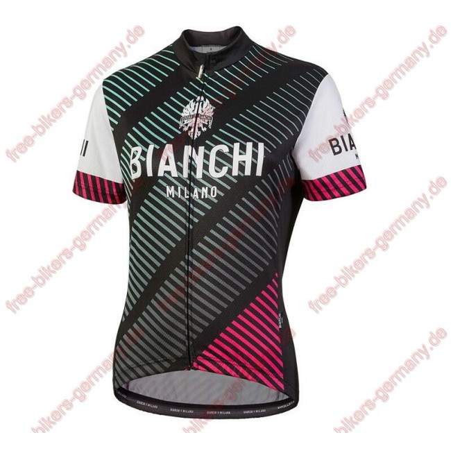 Profiteam 2018 Bianchi Milano Atella Damen Trikot Kurzarm 32829IG Radtrikot Kaufen
