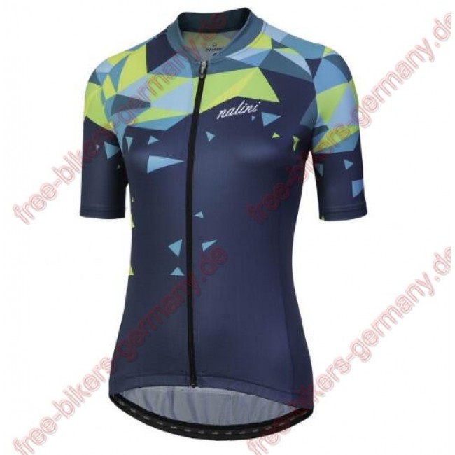 Profiteam 2018 Nalini AHS Chic Blau Damen Trikot Kurzarm 55679PE Radtrikot Kaufen