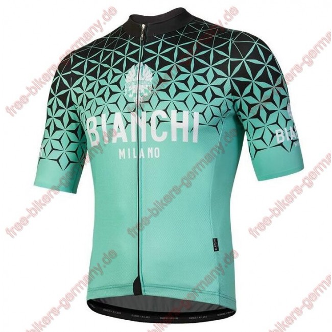 Profiteam 2018 Bianchi Milano Conca Blau Trikot Kurzarm 79699GD Radtrikot Kaufen