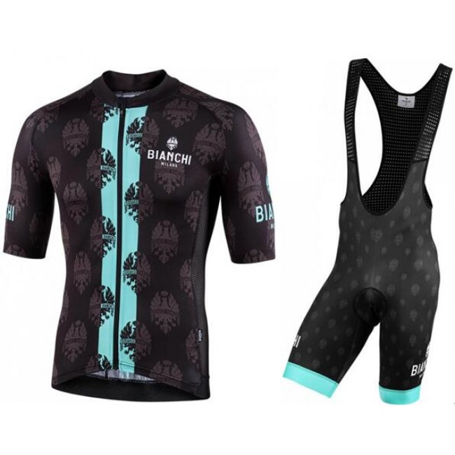 Fahrradbekleidung Radsport 2020 BIANCHI MILANO Roncaccio Trikot Kurzarm Outlet+Palizzi Trägerhosen Set Radtrikot Kaufen