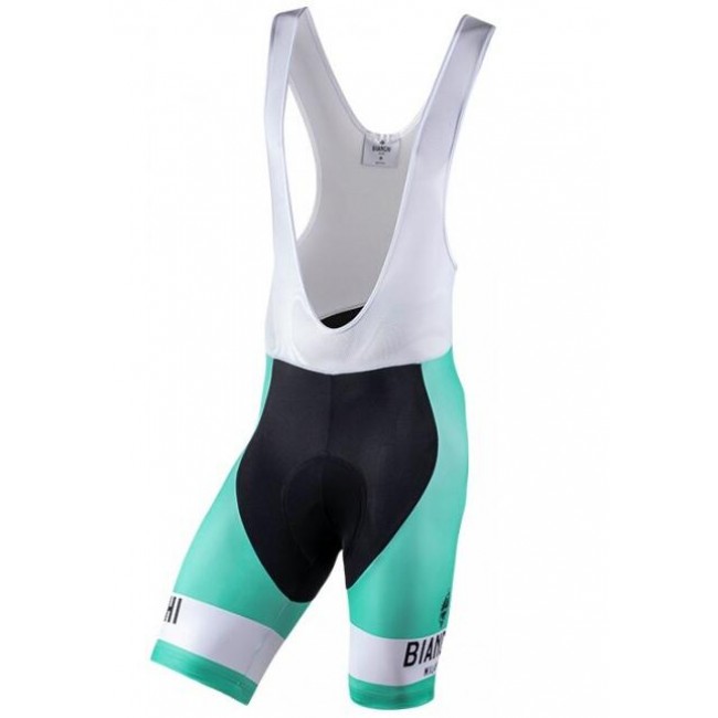Fahrradbekleidung Radsport 2020 BIANCHI MILANO Pelau Trägerhosen Set schwarz/Grün Radtrikot Kaufen