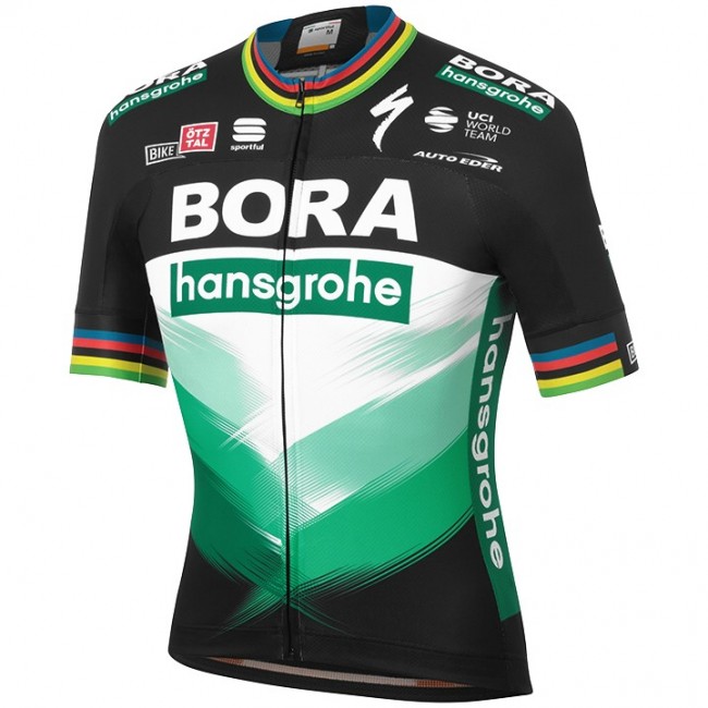 Fahrradbekleidung Radsport 2020 Trikot Kurzarm Outlet BORA-hansgrohe Peter Sagan Ex-Weltmeister Radtrikot Kaufen