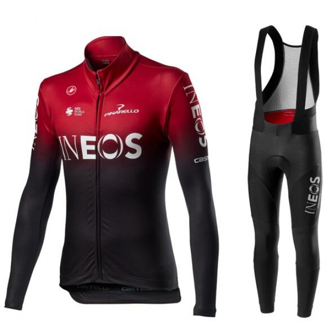 Fahrradbekleidung Radsport 2020 TEAM INEOS Trikot Langarm+ Trägerh Radtrikot Kaufen