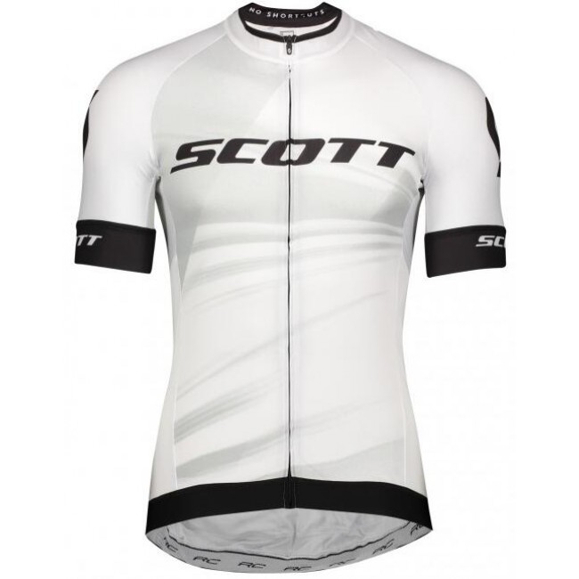 Fahrradbekleidung Radsport 2020 SCOTT RC Pro Trikot Kurzarm Outlet Weiß Radtrikot Kaufen