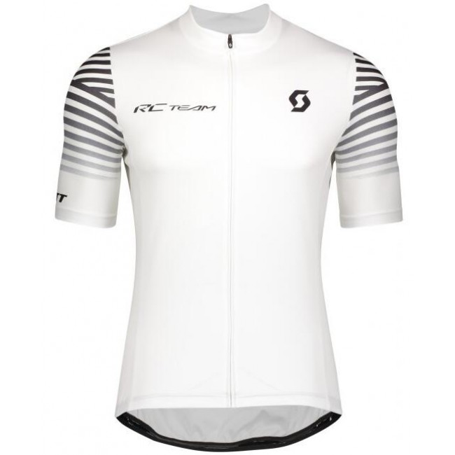 Fahrradbekleidung Radsport 2020 SCOTT RC TEAM 10 Trikot Kurzarm Outlet Weiß Radtrikot Kaufen