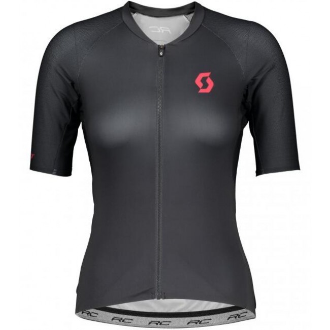Fahrradbekleidung Radsport 2020 Damen SCOTT RC Premium Trikot Kurzarm Outlet schwarz Radtrikot Kaufen